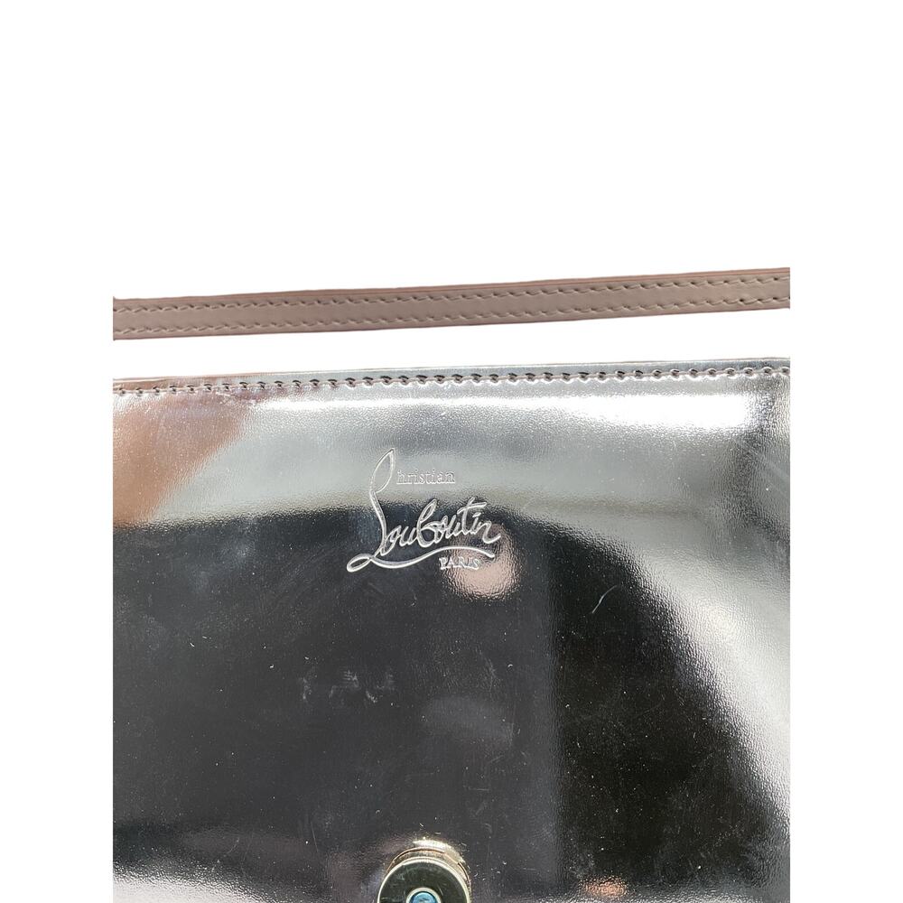 Christian Louboutin Studded Pink Paloma Clutch Bag - Picture 5 of 8